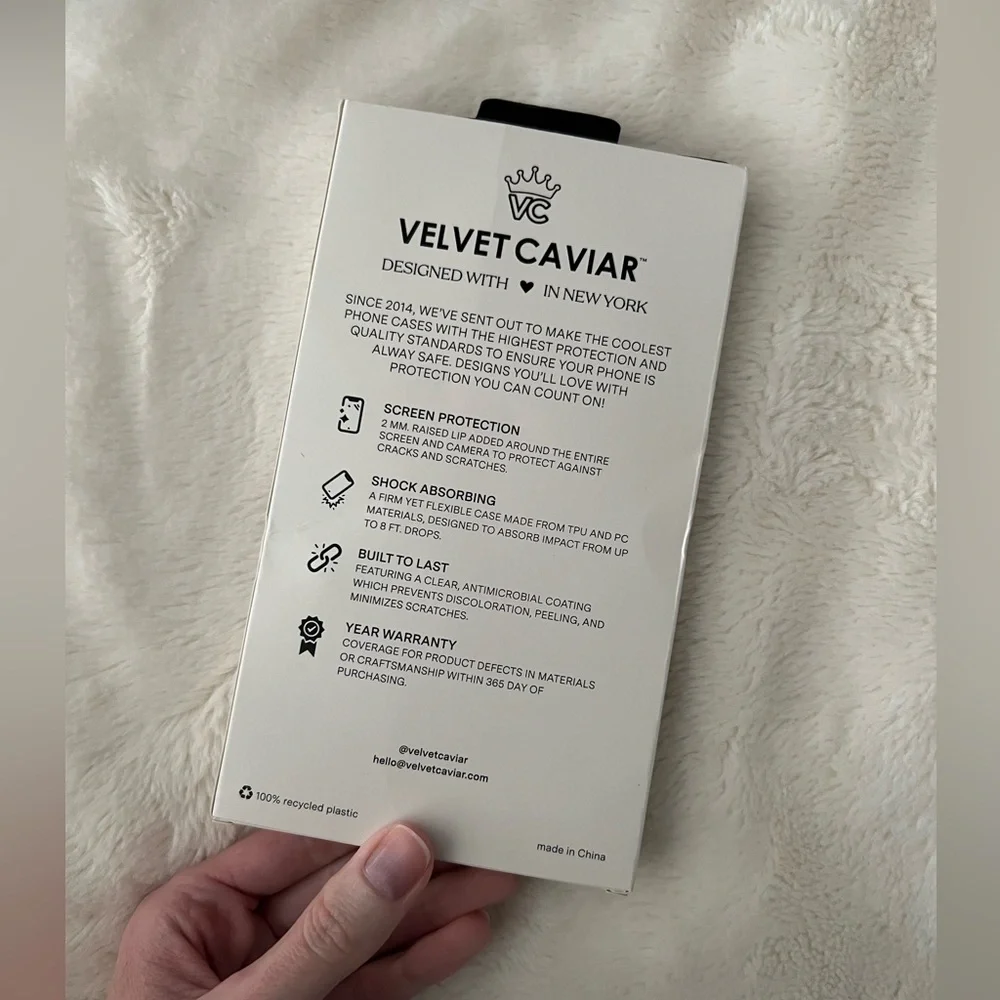 Velvet Caviar new package